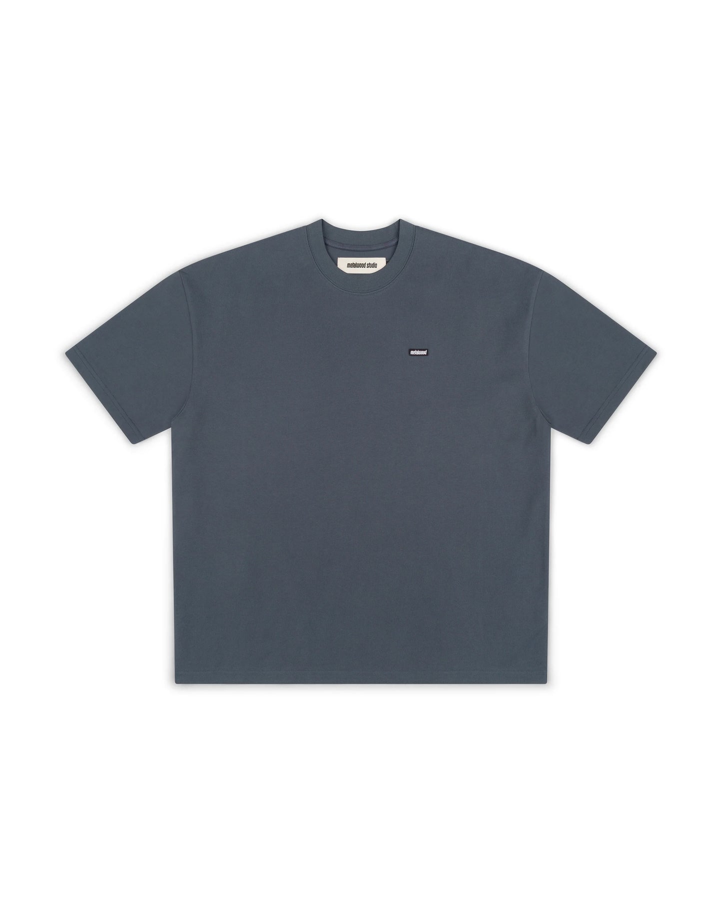 Metalwood "Heavyweight Mini Metal Logo T-Shirt) Mens - Tar