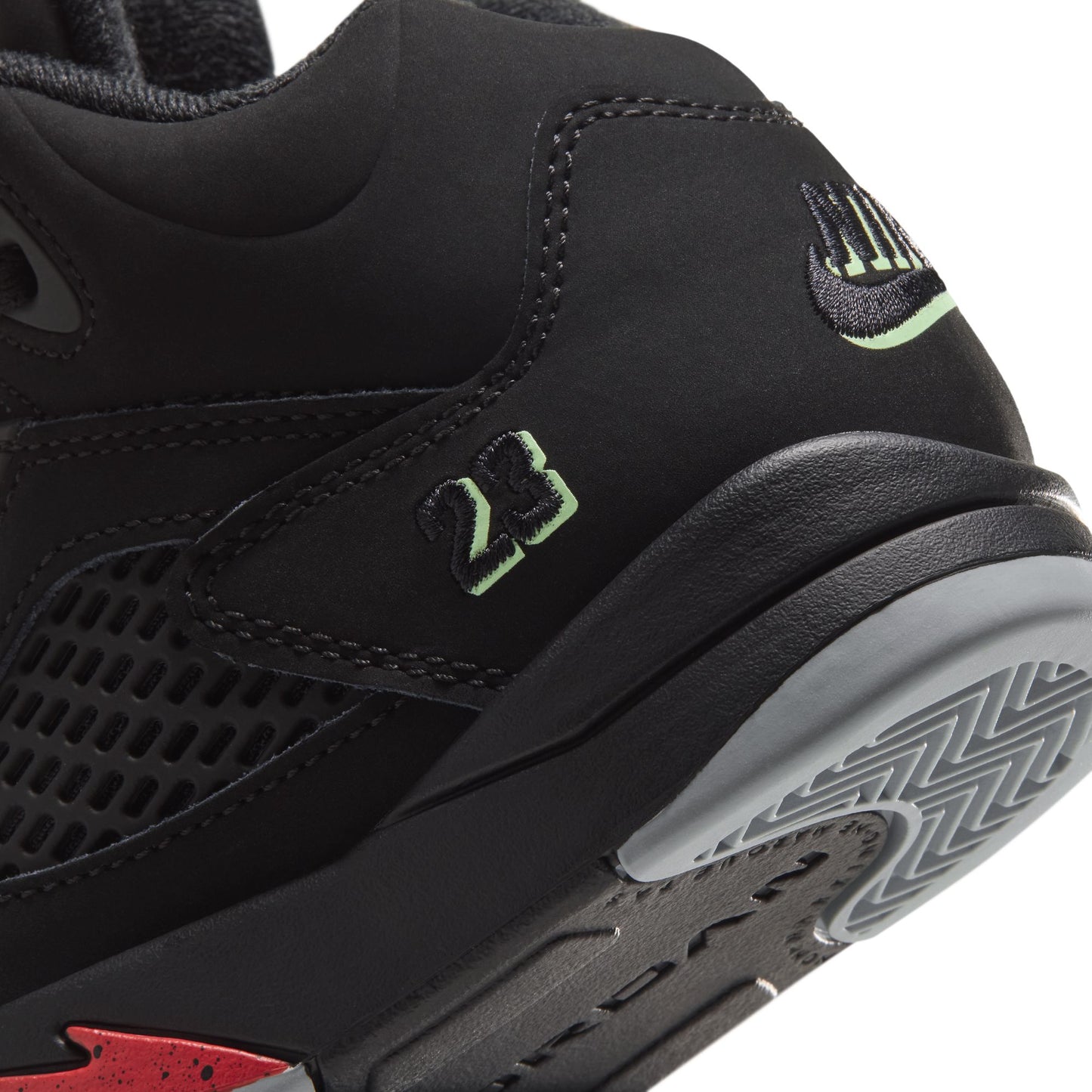 Air Jordan "5 Retro OG" Preschool - Black / Multi-Color