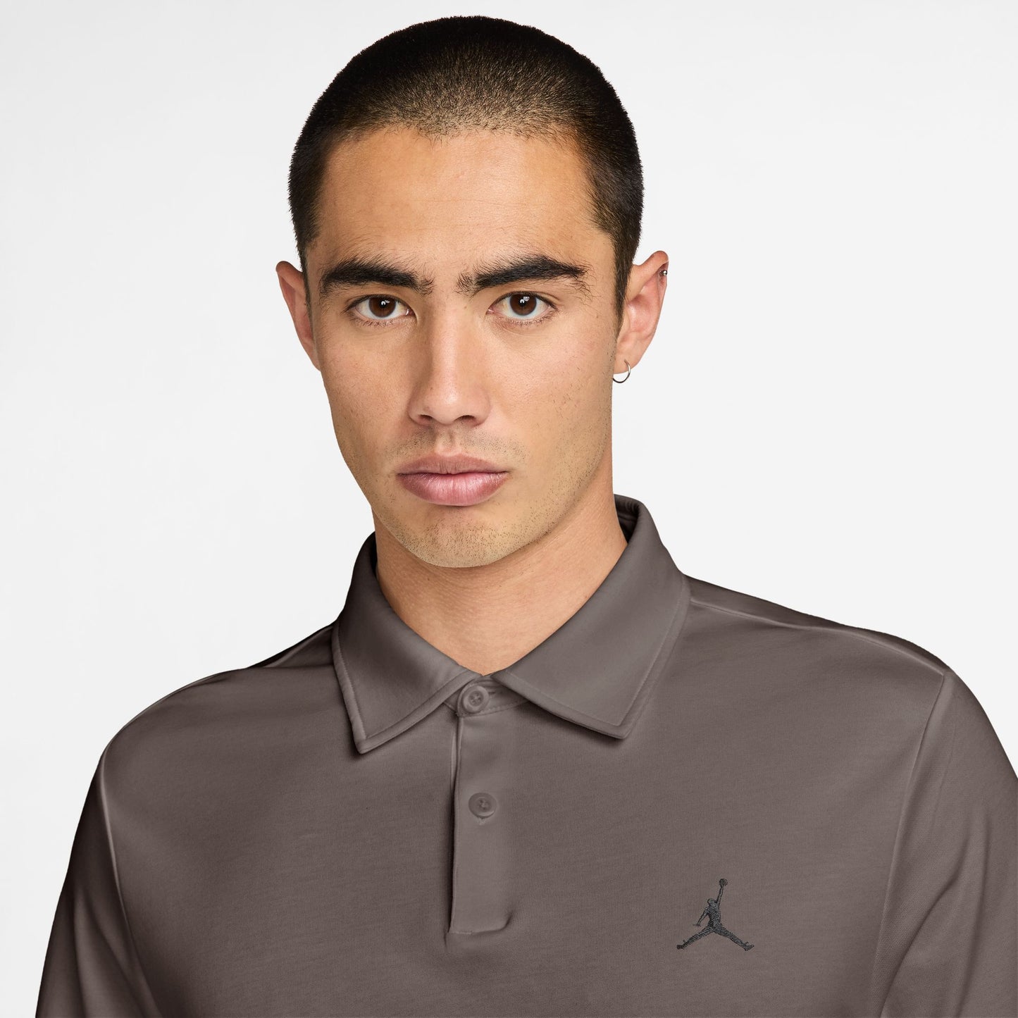 Air Jordan "Sport Dri-FIT Golf Polo" Mens - Olive Grey / Anthracite