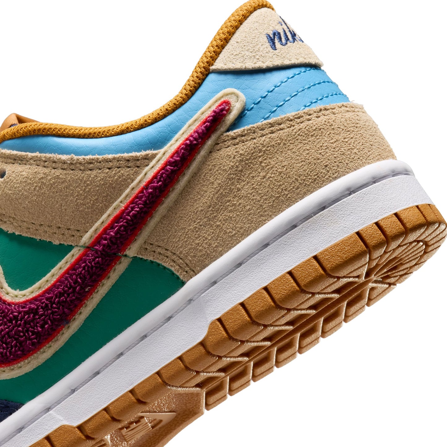 Nike "Dunk Low BG" Grade School - Midnight Navy / Speed Red