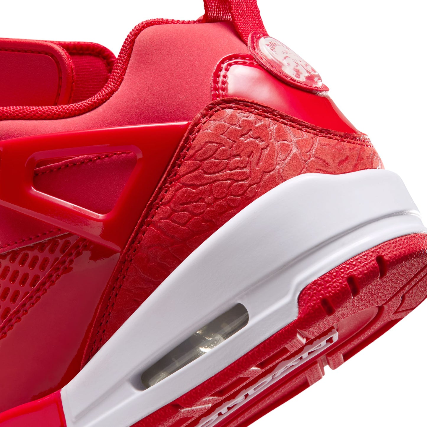 Air Jordan "Spizike Low" Womens - University Red / Daring Red