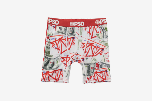 PSD Kids "Money Postage" Youth Boxer - Red