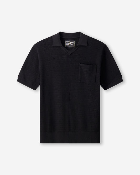Devereux Golf "Phoenician Polo" Mens - Black