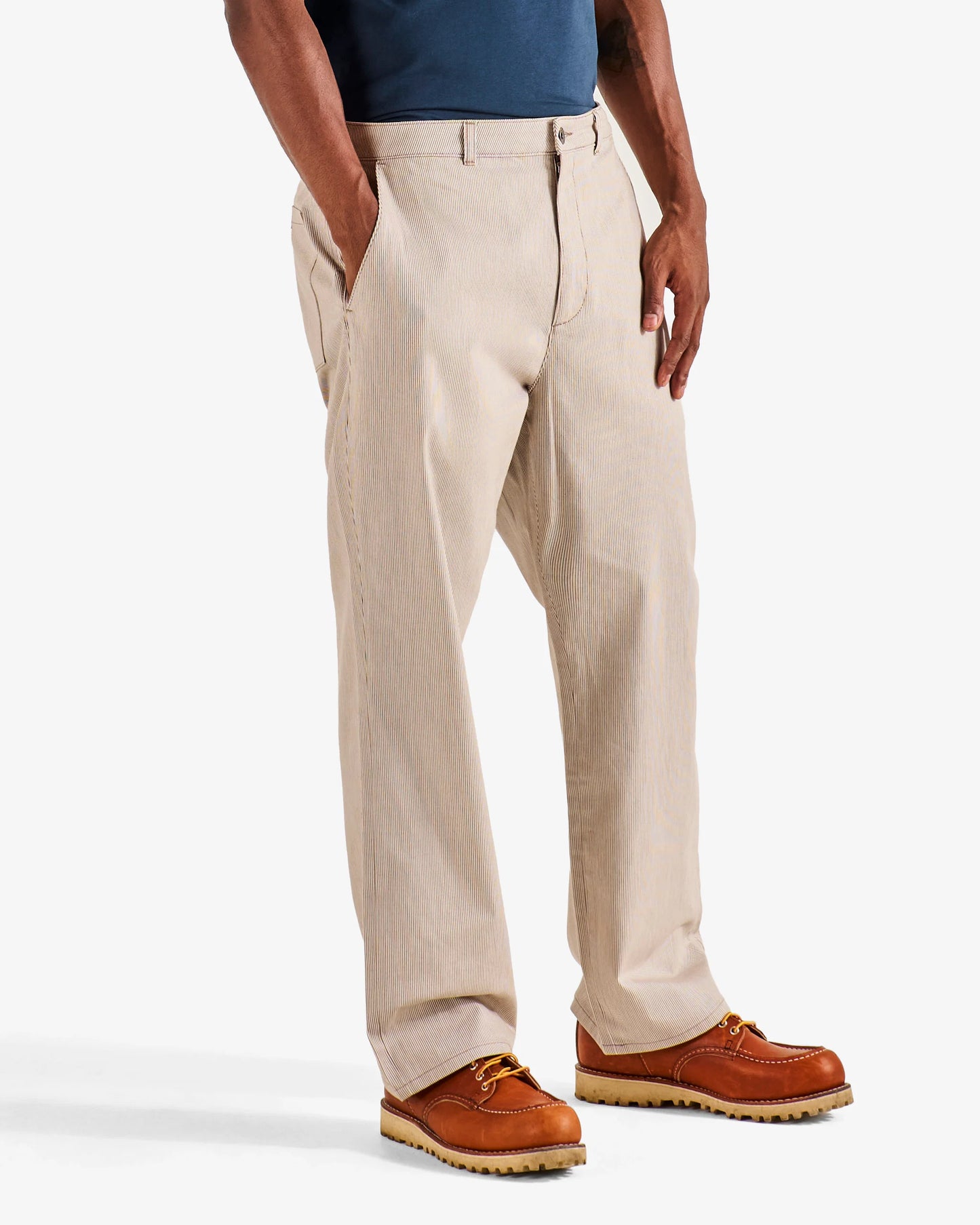 Malbon "Hickory Pant" Mens - Hickory Brown Stripe
