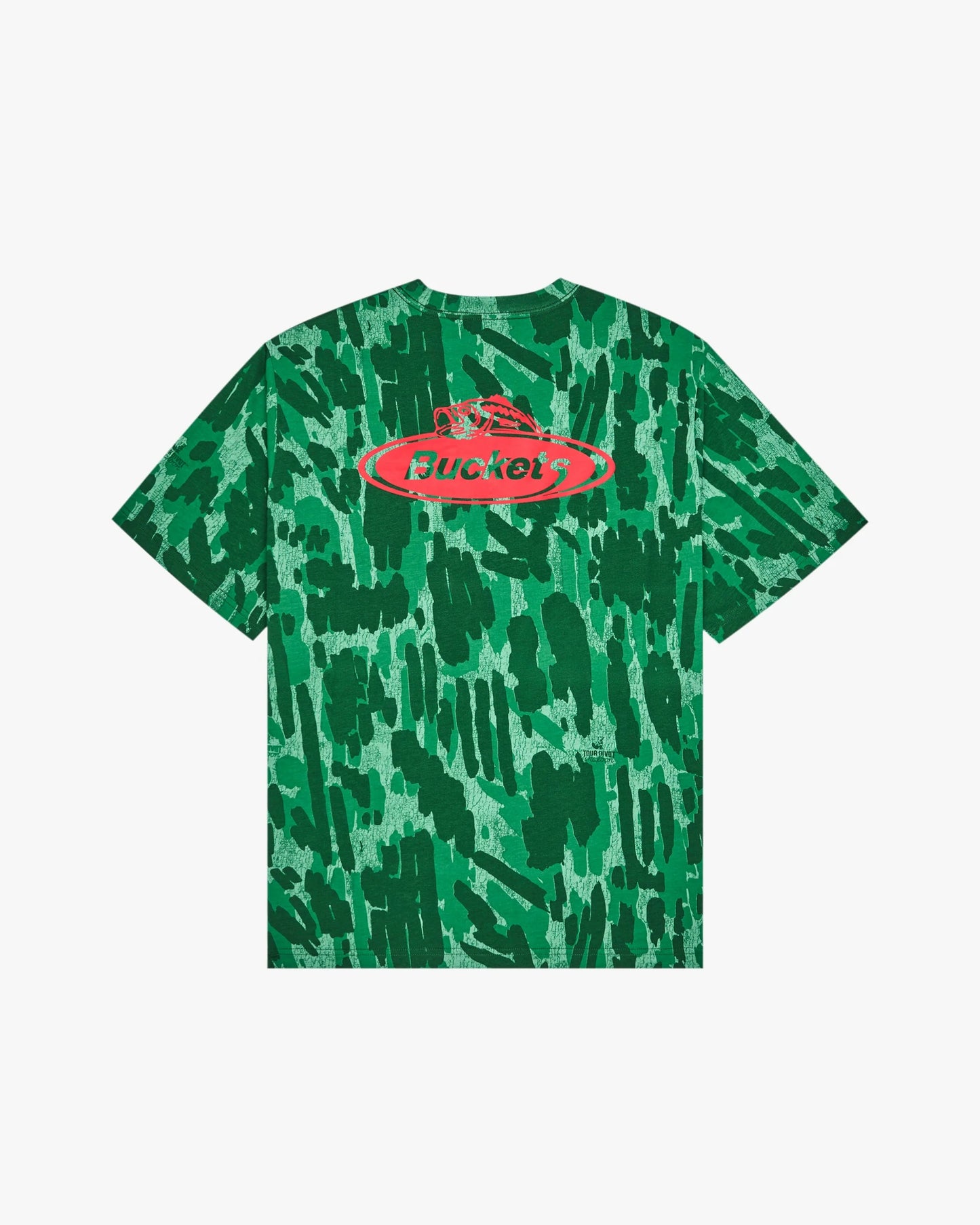 Malbon "Vista Derby Tee" Mens - Divot Camo Jungle