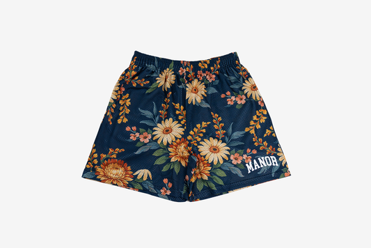 Manor "Flower Mesh Short" Kids - Navy / Multi Floral