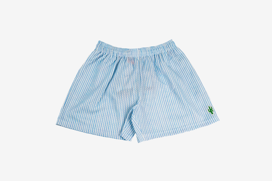 Manor "Oxford Mesh Short " Mens - Oxford Blue / Classic Stripe