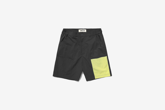 Metalwood "Block Nylon Short" M - Black / Yellow