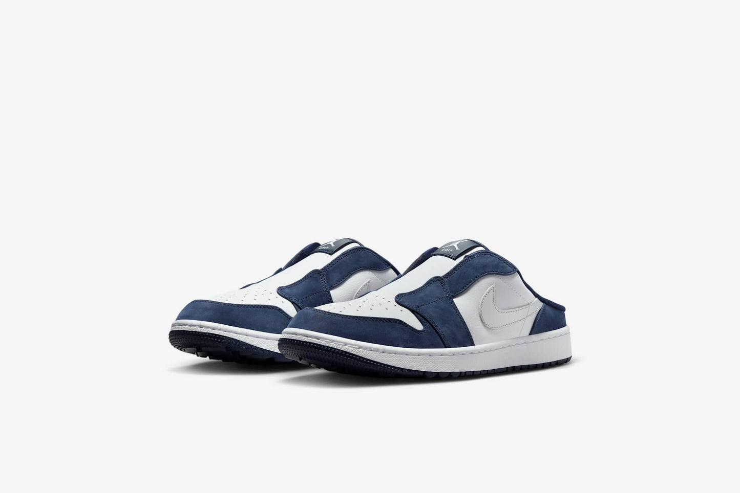 Air Jordan "Mule Golf" M - Navy / White / Metallic Silver