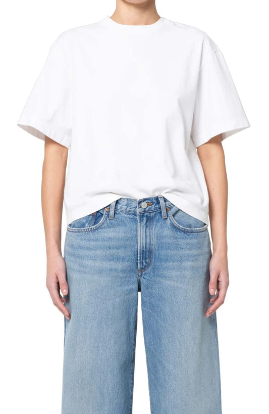 AGOLDE "Sulma Tee" Womens - White