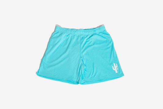 Manor "Mesh Gym Shorts" Mens - Tiffany