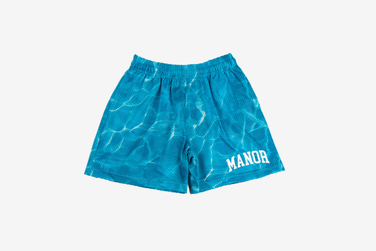 Manor "Water Mesh Short " Men - Blue / Aqua