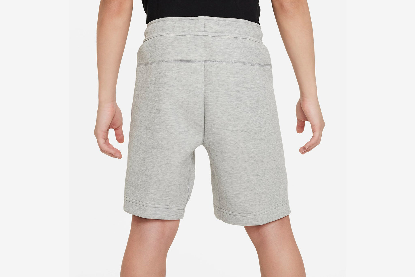 Nike "Nike Sportswear Tech Fleece Big Kids Shorts" - Dark Heather Grey