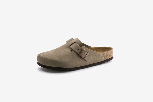 Birkenstock "Boston BS" W - Taupe (Narrow Fit)