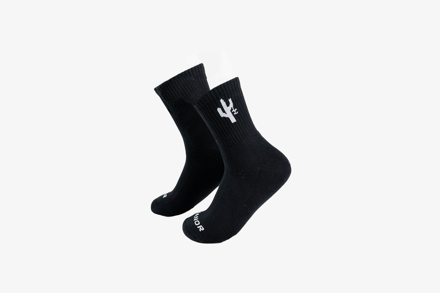Manor "Campus Socks" - Black / White