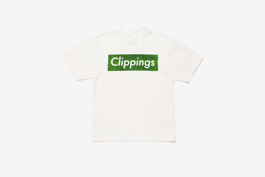 Manor "Grassy Box Logo" T-Shirt M - White / Grassy Green