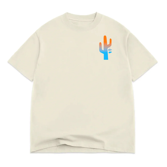 Manor "10 Years In Hangtime T-Shirt" Mens - White Cap Cream