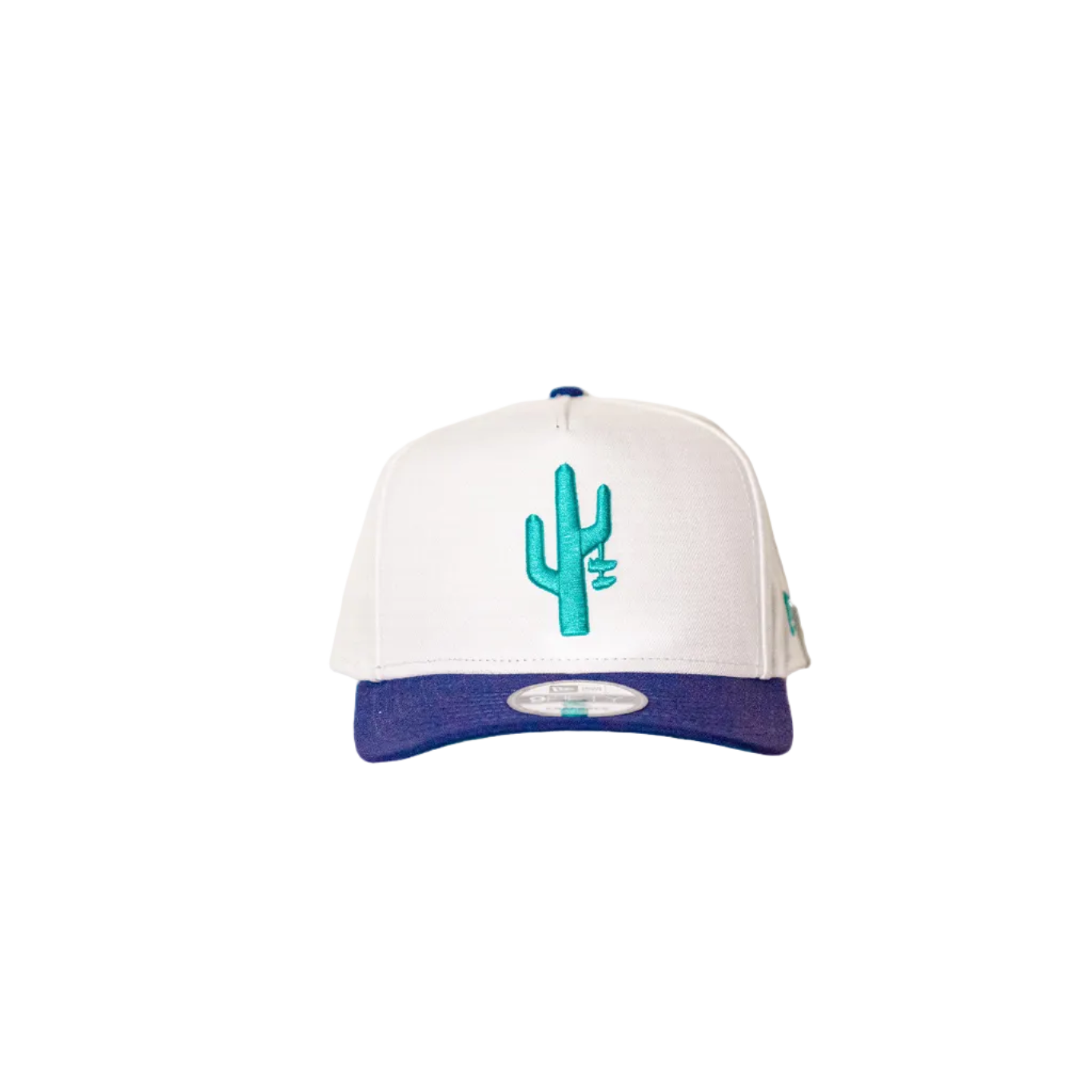 Manor x New Era "Hang Time" 9FIFTY A-Frame Snapback - White / Purple / Teal