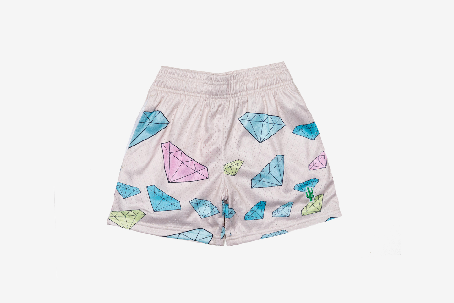 Manor "Diamonds Mesh Short" Kids - Tan / Multicolor Diamond