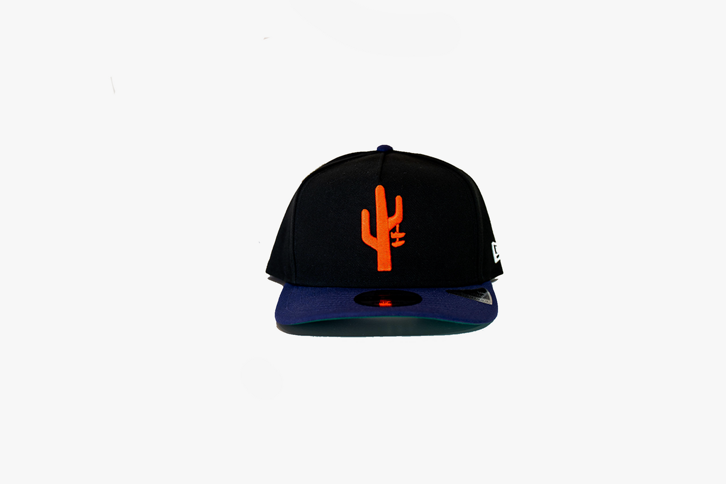 Manor x Phoenix Suns "New Era Hang Time" 9FIFTY A-Frame Snapback - Black / Purple / Orange