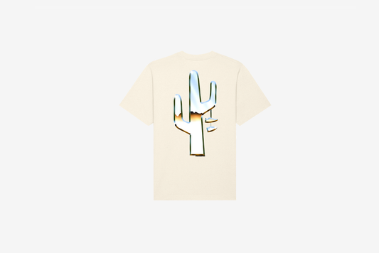 Manor Kids "Chrome Hang Time Kids" T-Shirt - Cream / Chrome