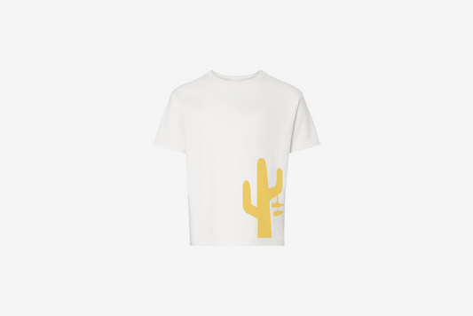 Manor Kids "TradeMark Junior" T-Shirt - White / Sunshine / Royal
