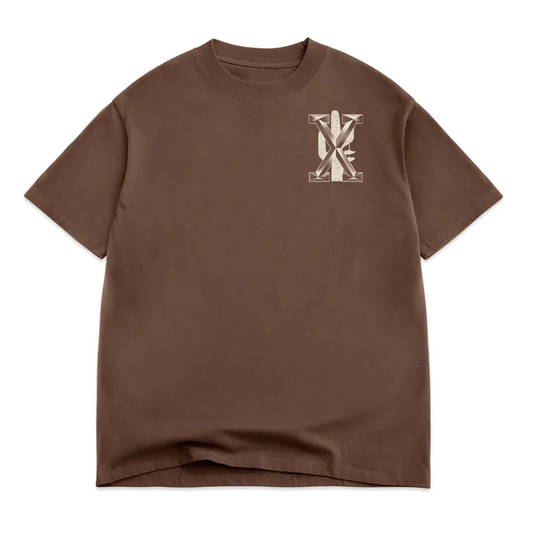 Manor "Big X The T-Shirt" Kids - Brown