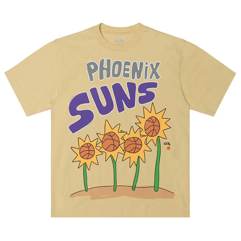 b2Ss "Sun Flower Tee" Mens - Tan