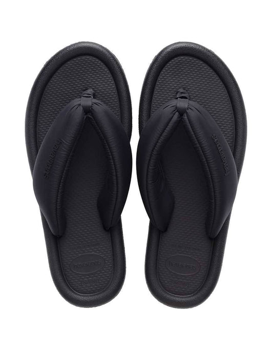 Havaianas "Maxi Puffed Flip Flop" Womens - Black