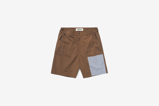 Metalwood "Block Nylon Short" Mens -Chocolate