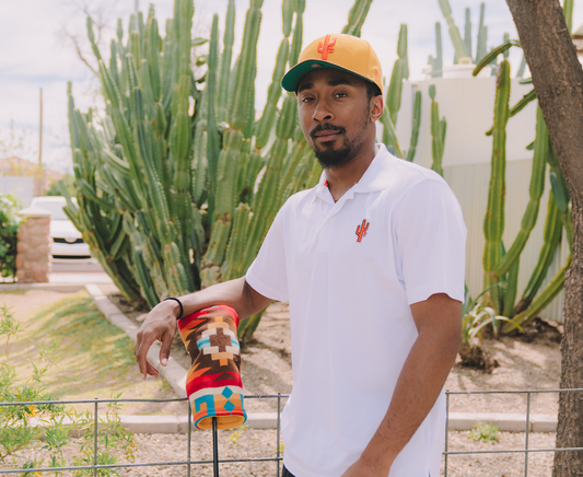 Manor "Icon Polo" M - White / Orange