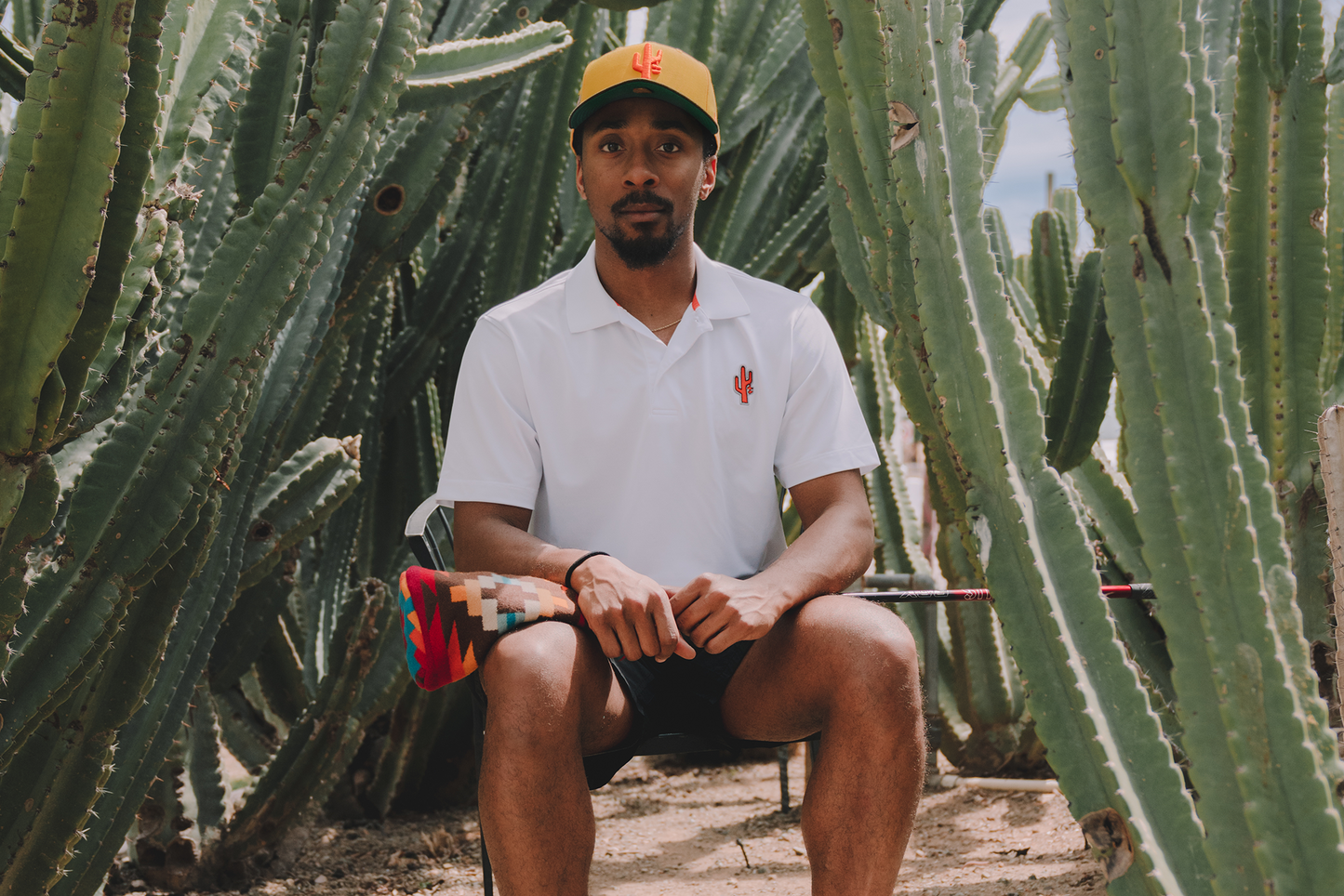 Manor "Icon Polo" M - White / Orange