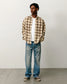 Stussy "Dax Plaid Shirt" Mens - Gold