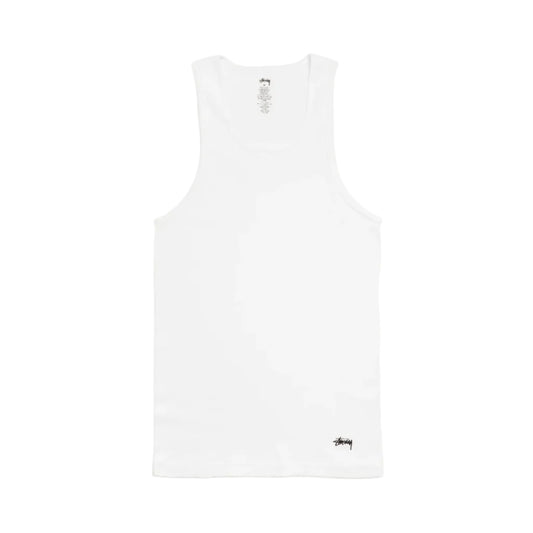 Stussy "Tank Undershirt 3-Pack" Mens - White
