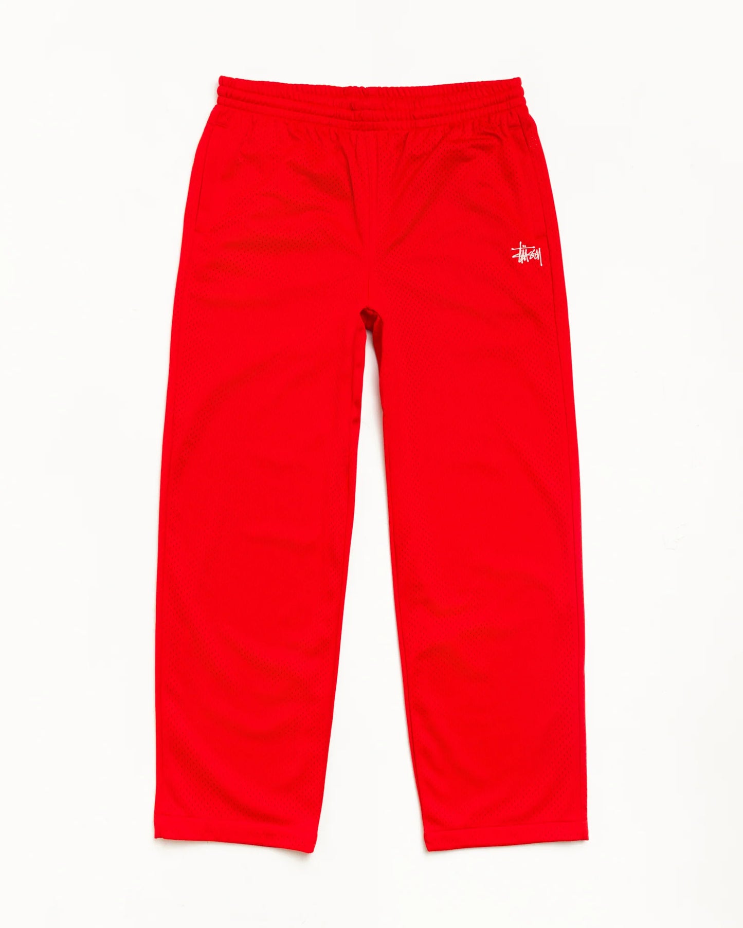 Stussy "Mesh Track Pant" Mens - Red