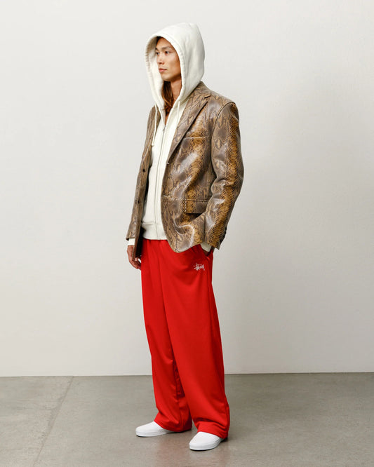 Stussy "Mesh Track Pant" Mens - Red