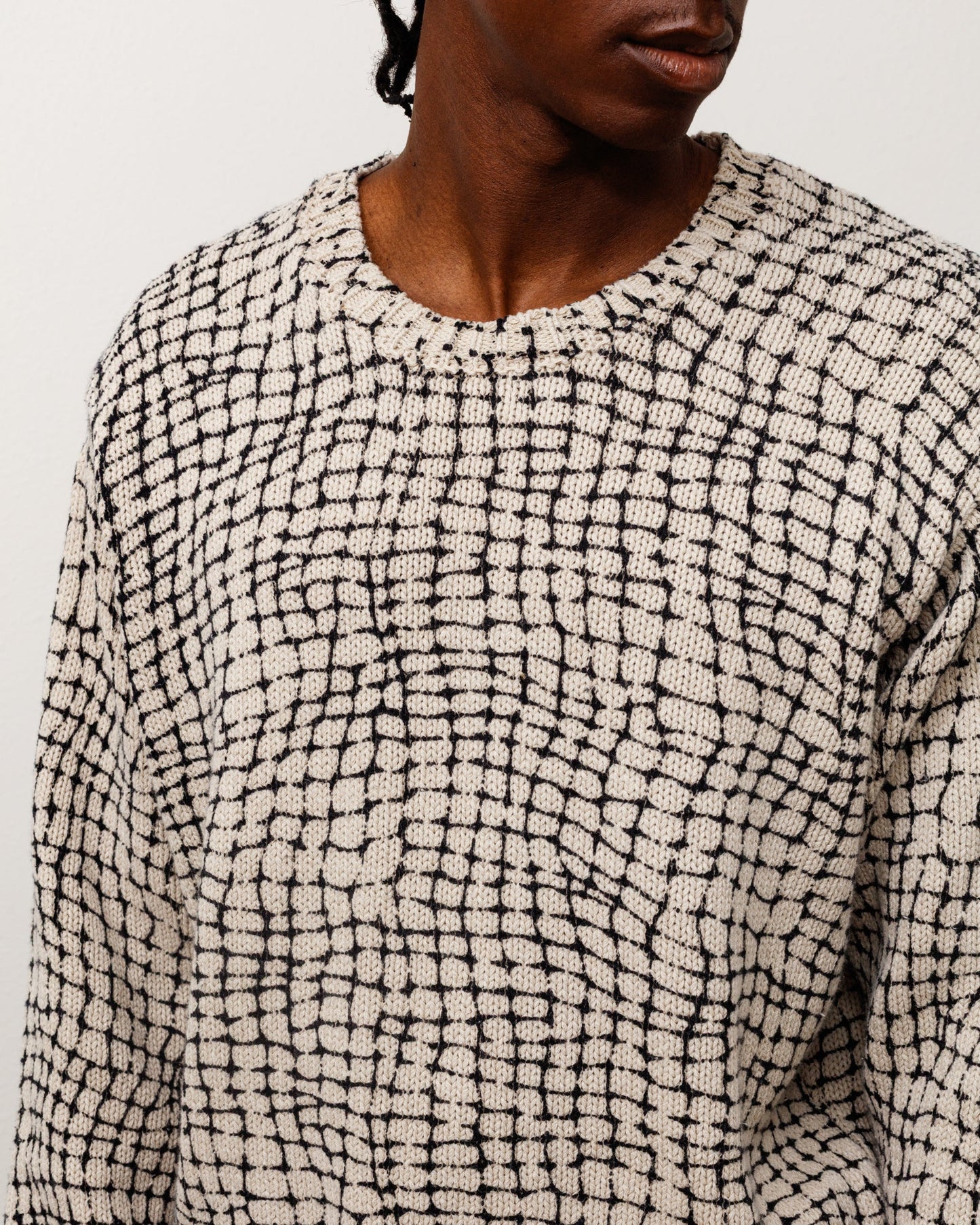 Stussy "Mesh Print Sweater" Mens - Mesh Net