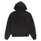 Stussy "Cursive Applique Zip Hood" Mens - Black