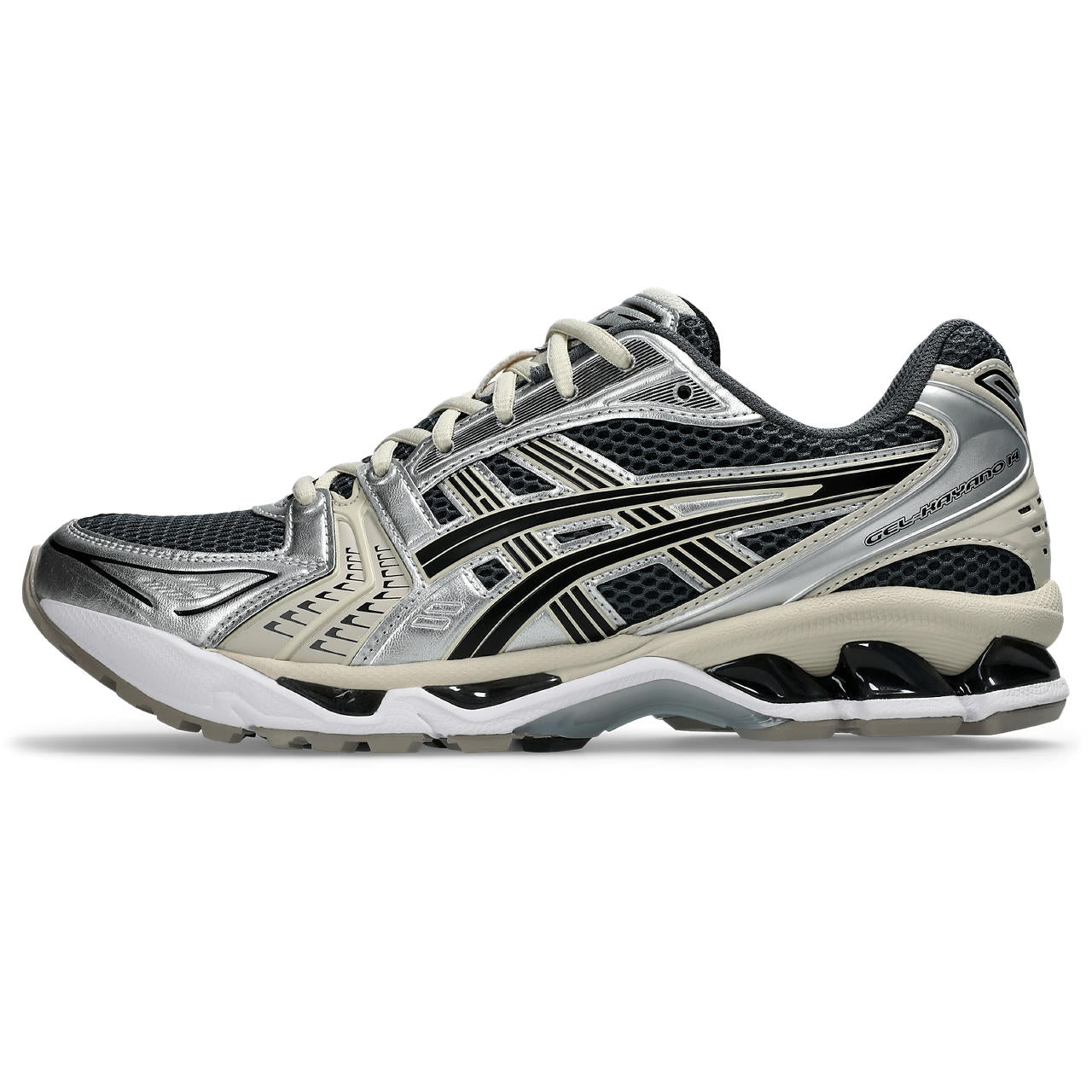 Asics "Gel-Kayano 14" Mens - Carrier Grey / Black