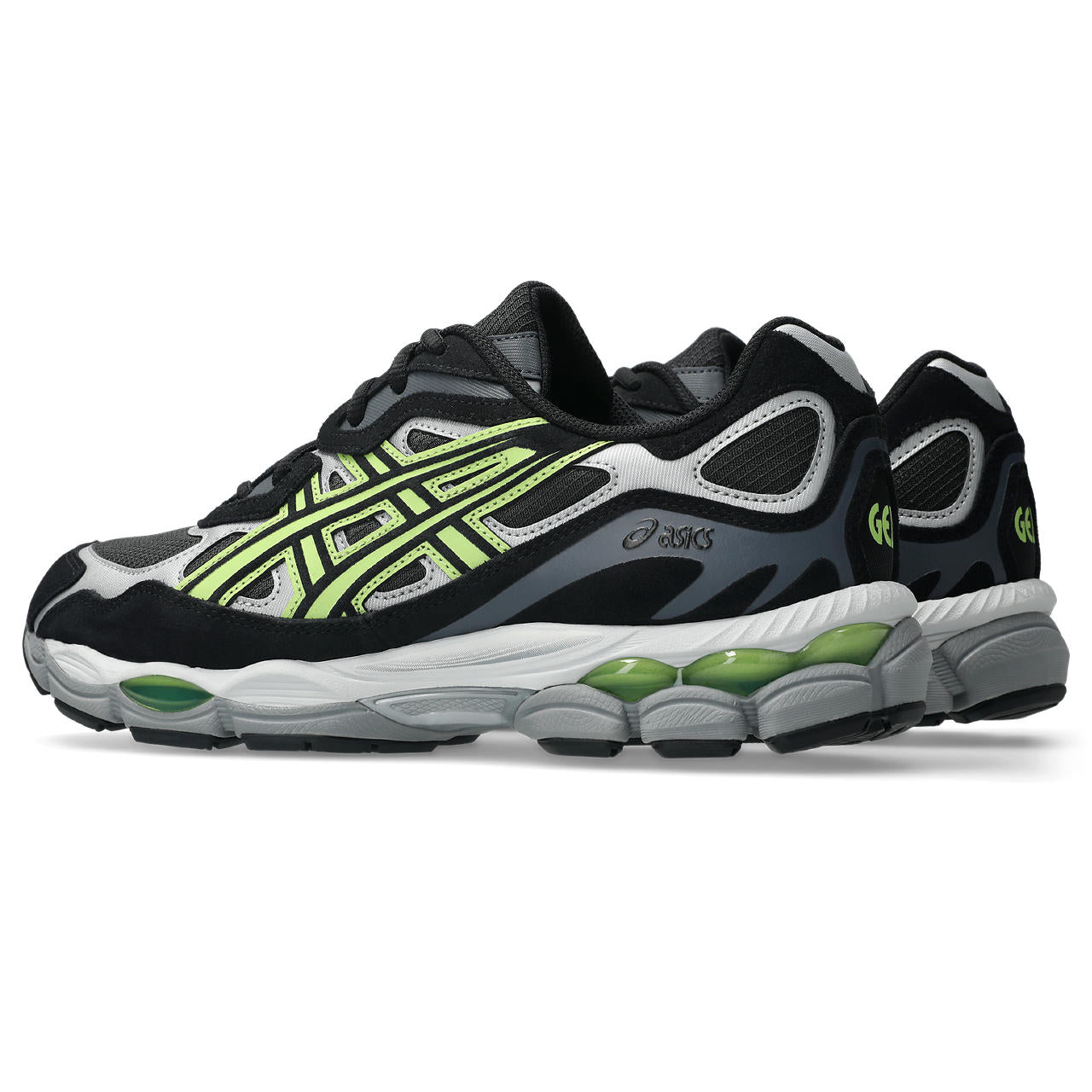 Asics "Gel-NYC" Mens - Graphite Grey / Lime Green