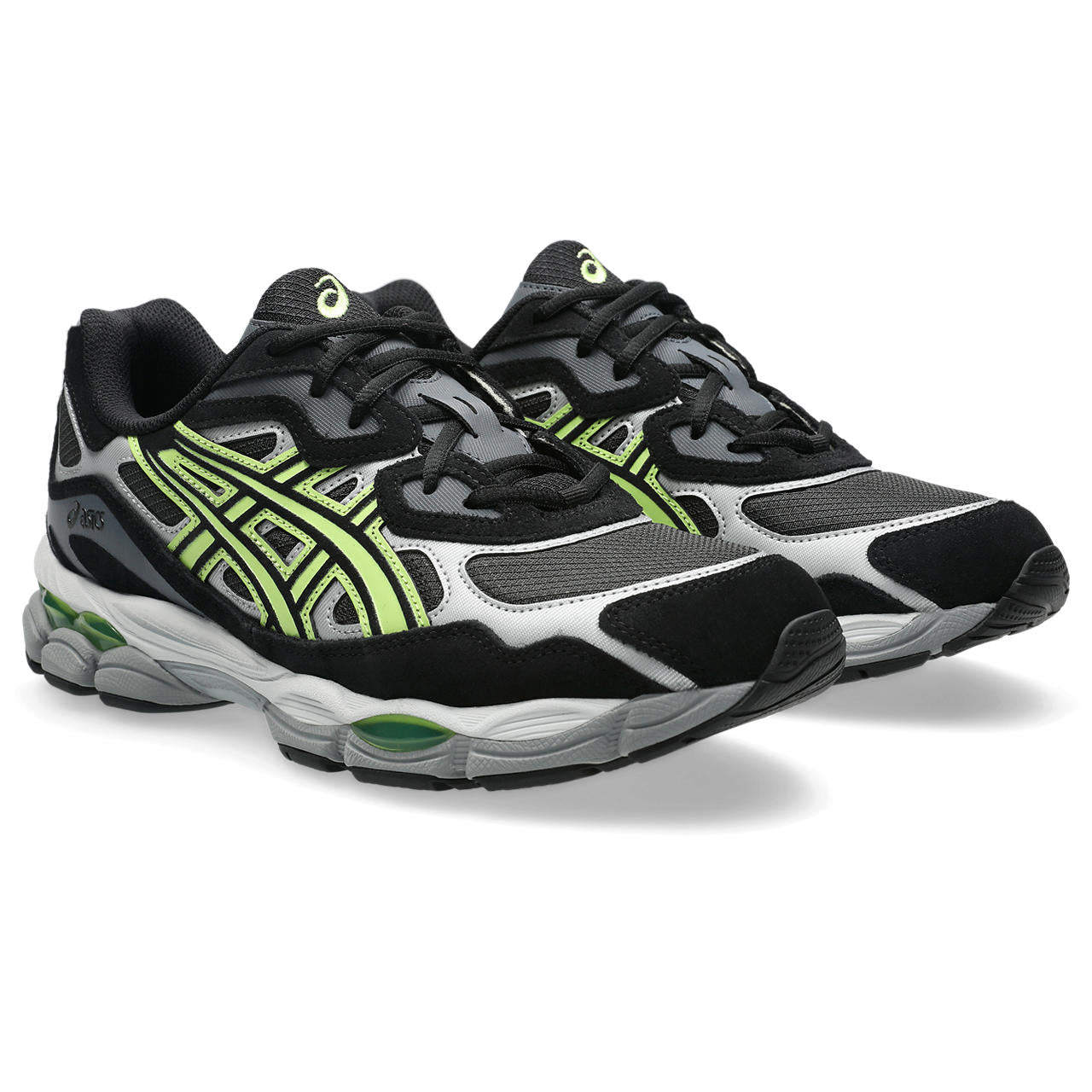 Asics "Gel-NYC" Mens - Graphite Grey / Lime Green