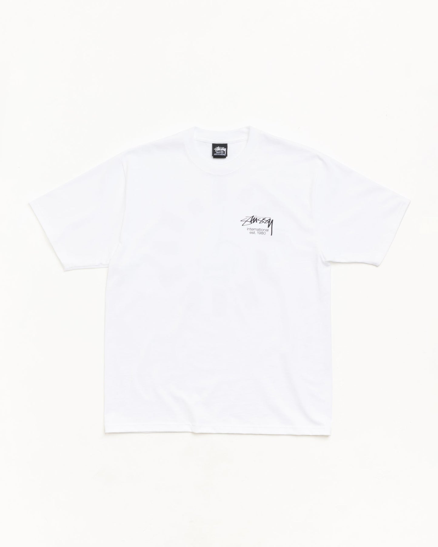 Stussy "Dice Clock Tee" Mens - White