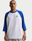Nike "3/4-Sleeve Raglan Top" Mens - Game Royal / White