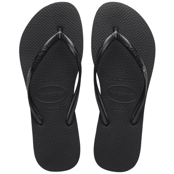 Havaianas "Slim Flip Flops" Womens - Black