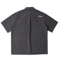 Parra "Hardly Hiked Ripstop Short Sleeve Shirt" Mens - Grey