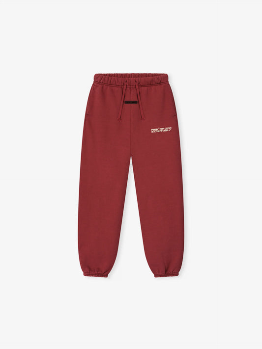 Fear of God Essentials Kids "Classic Sweatpant" - Crimson
