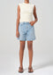 AGOLDE "Dame Short High Rise Baggy" Womens - Coax