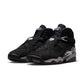 Air Jordan "8 Retro" Mens - Black / White / Lt Graphite