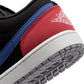 Air Jordan "1 Low" Mens - Black / Summit White / True Blue