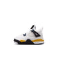 Air Jordan "4 Retro" Toddler - White / Tour Yellow